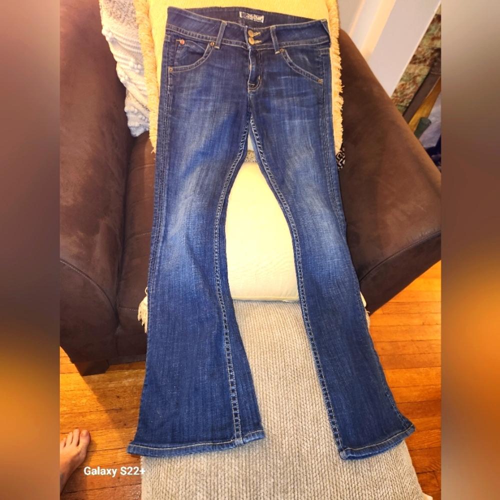 Hudson Blue lowrise bootcut jeans
